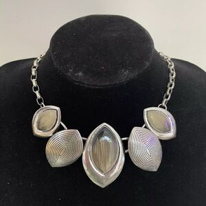 Vintage Statement Choker Tiger Eyes Necklace